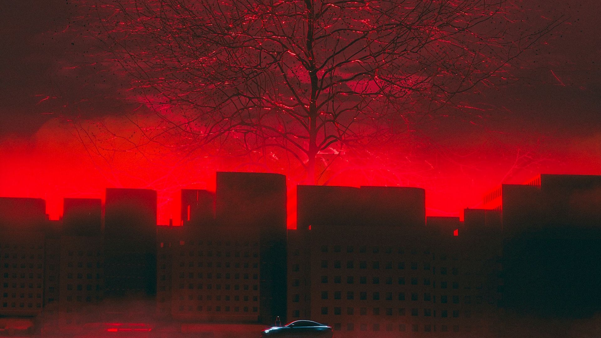 Black And Red Aesthetic HD Wallpaper