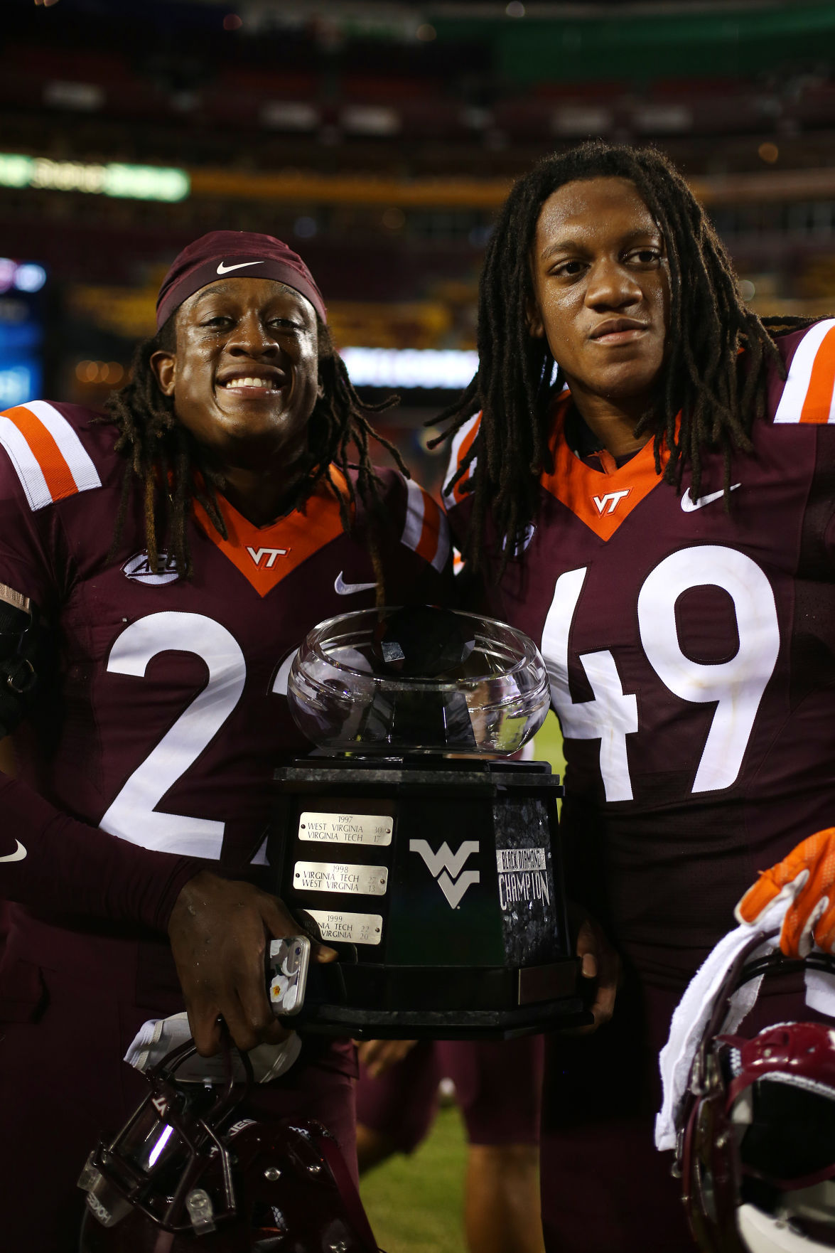 PHOTOS: The Edmunds brothers' careers at Virginia Tech