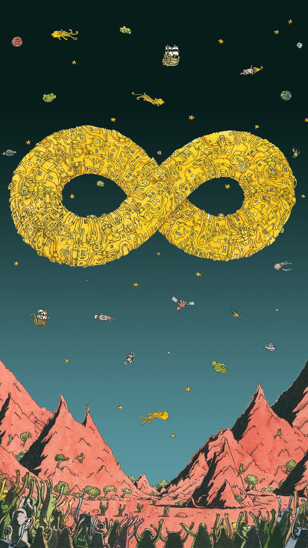 Mothership Phone Wallpaper (1080 x 1920): dancegavindance