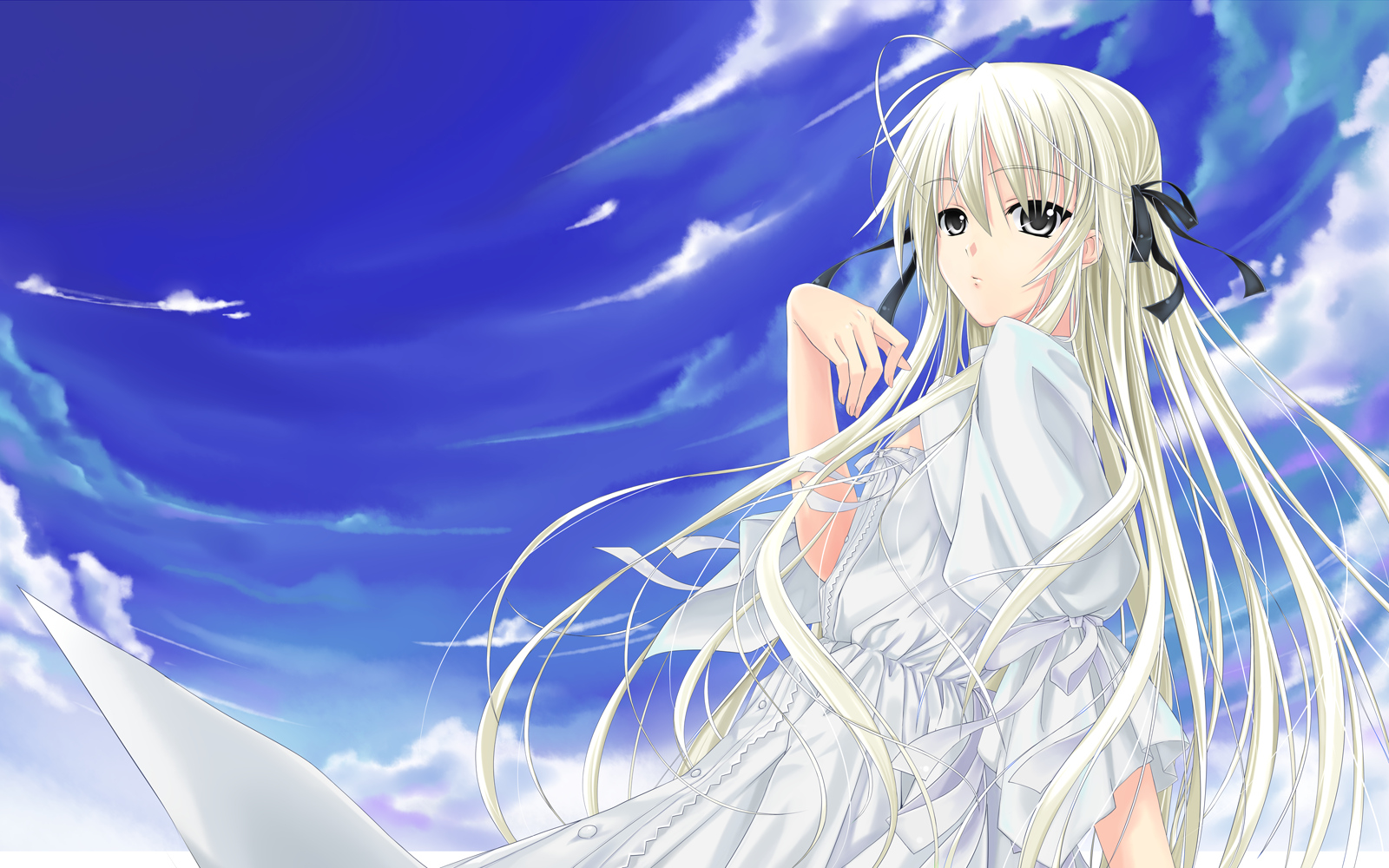Hika (cross Angel) Kasugano Sora Sky Yosuga No Sora. Konachan.com.com Anime Wallpaper