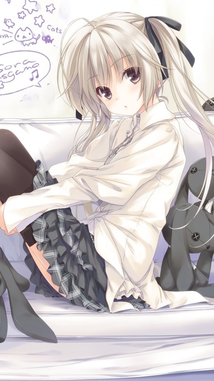 Sora Kasugano. Gambar kawaii, Gambar anime, Gambar