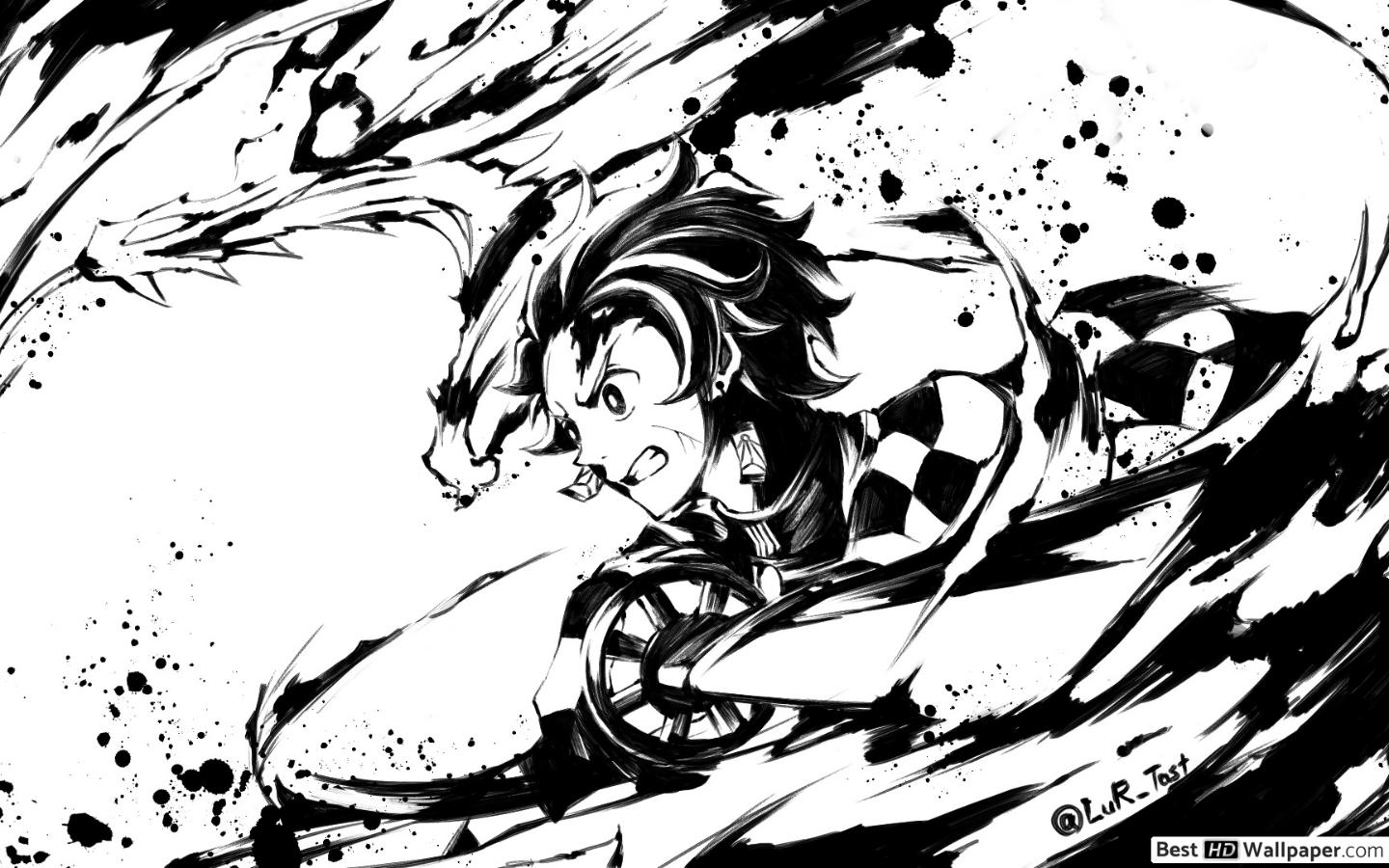 Kimetsu no yaiba manga Kamado HD wallpaper download