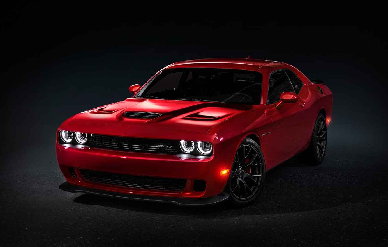 Wallpaper lights, Dodge, Dodge, car, drives, bumper, challenger, wheel, Challenger, neon image for desktop, section dodge