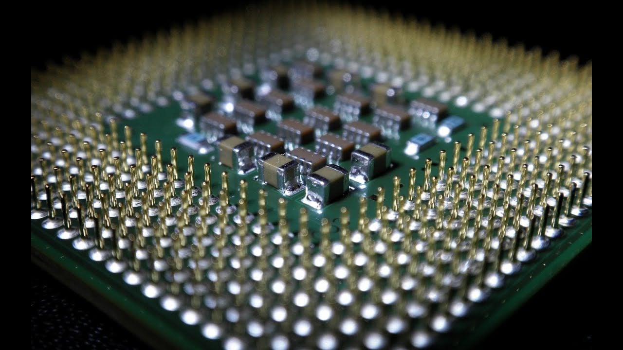 CPU Transistor Wallpaper