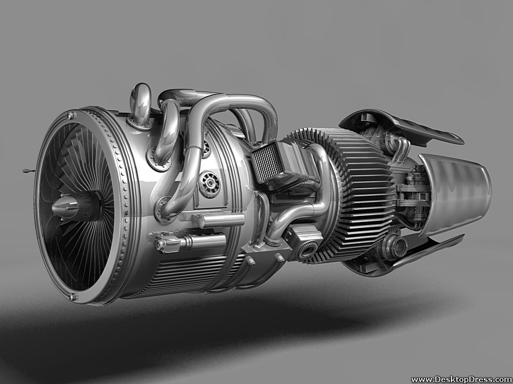 Desktop Wallpaper 3D Background Plane Engine