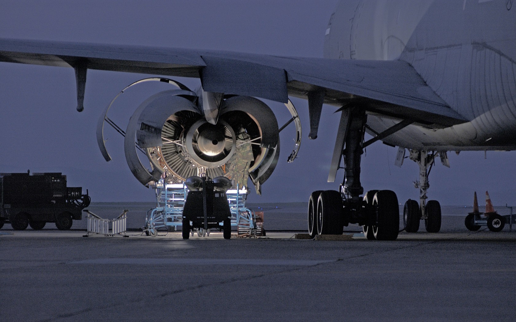 airplane Engine Inspection Engine Inspection
