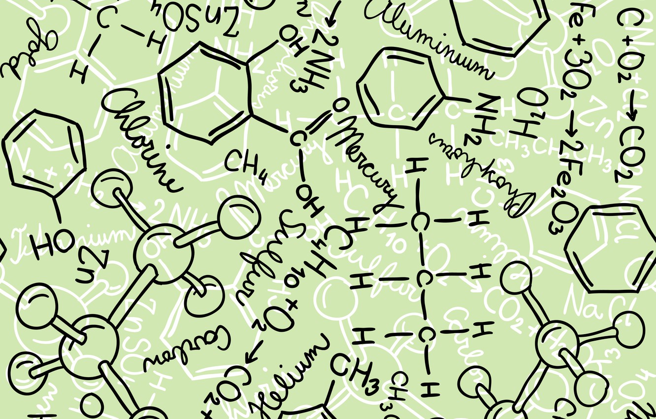 Wallpaper Chemistry, Formula, Science image for desktop, section текстуры