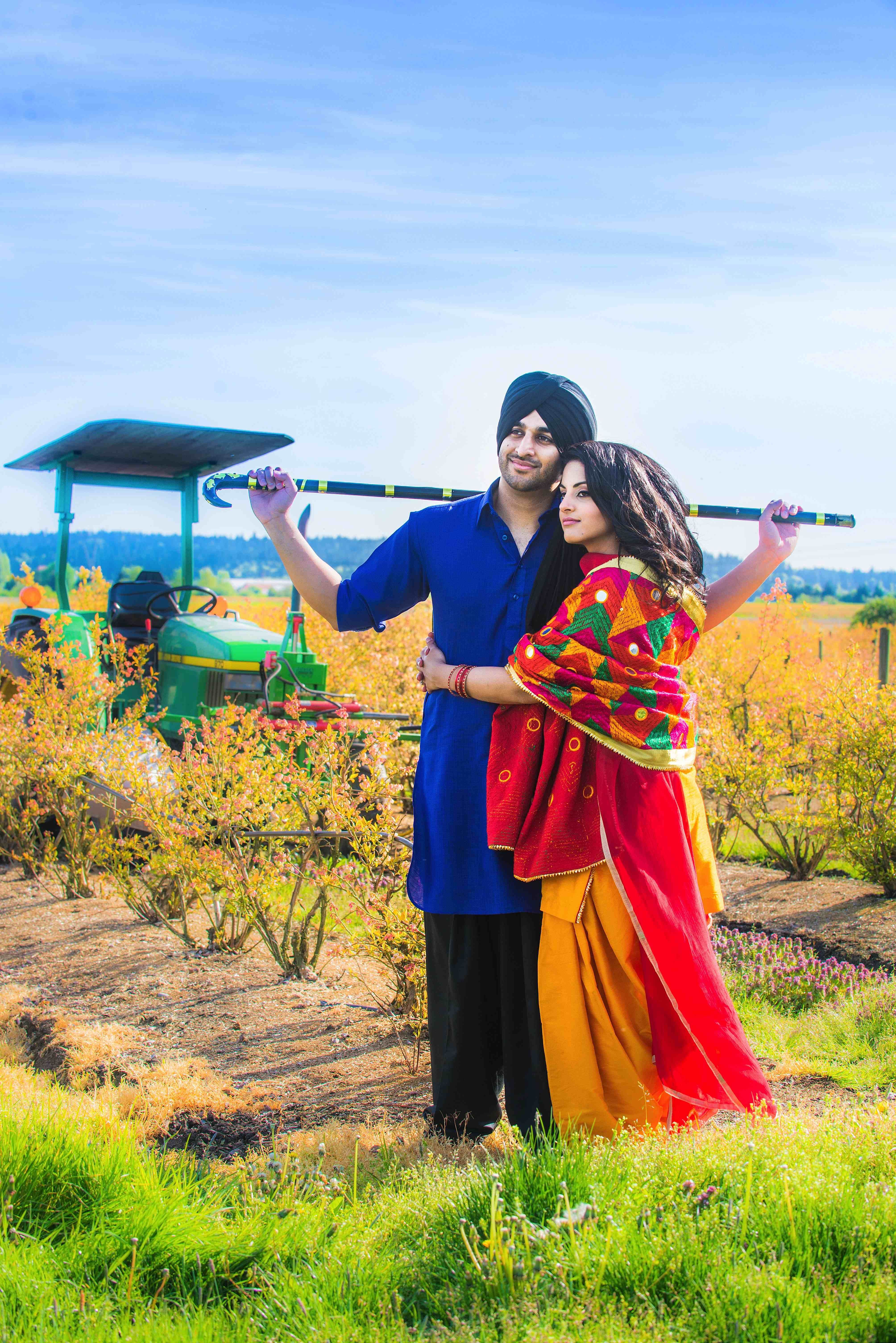 Punjabi Pre Wedding Couple Photography