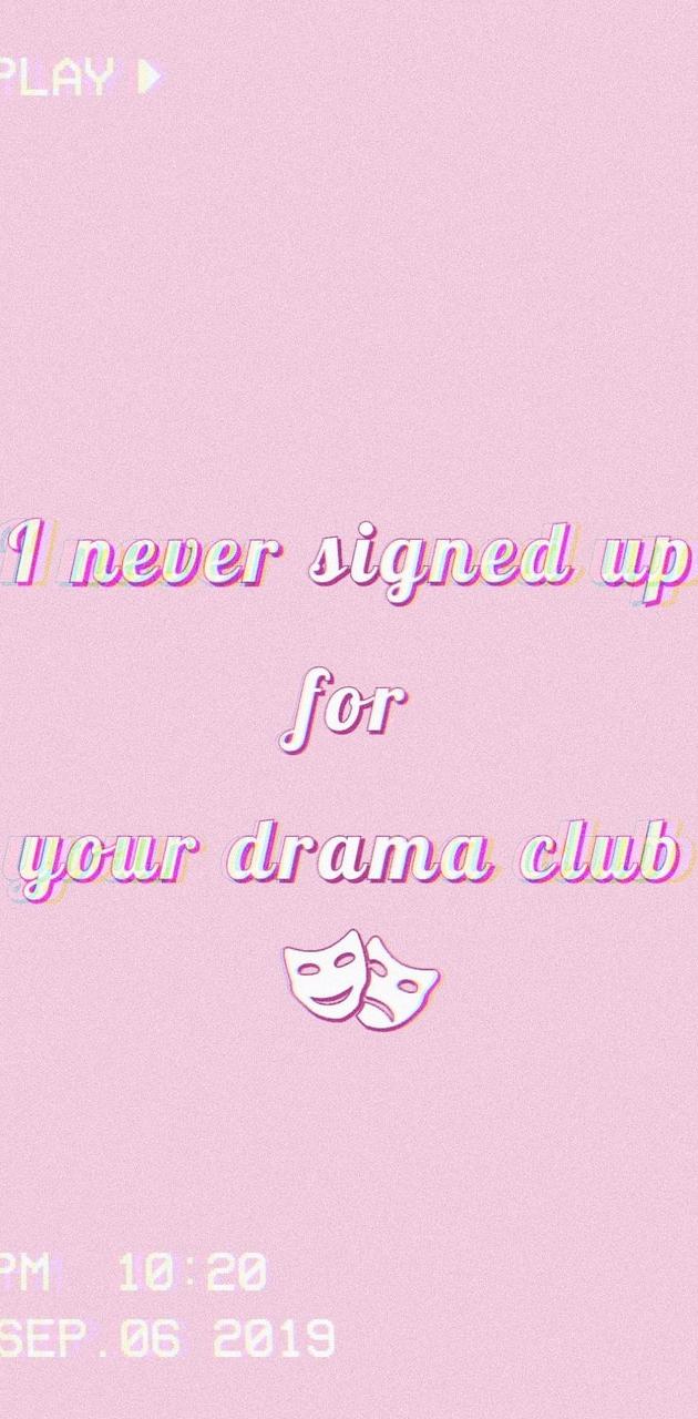 Drama Club wallpaper