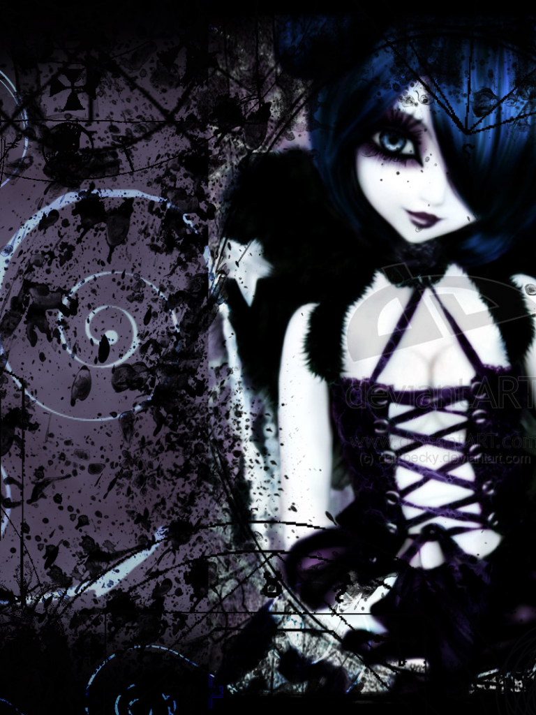 Free download Animated Goth Mystical Lady Wallpaper [1316x1060] for your Desktop, Mobile & Tablet. Explore Gothic Anime Wallpaper. Black Gothic Wallpaper, HD 3D Gothic Wallpaper, Gothic Background and Wallpaper