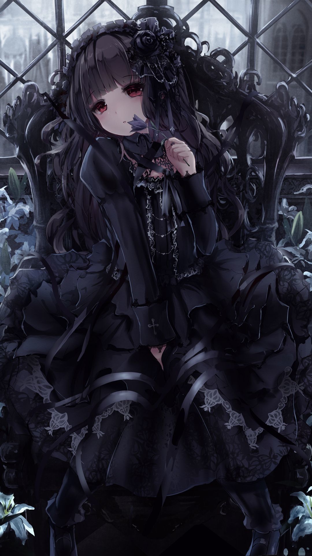 Gothic Anime Girl Wallpaper