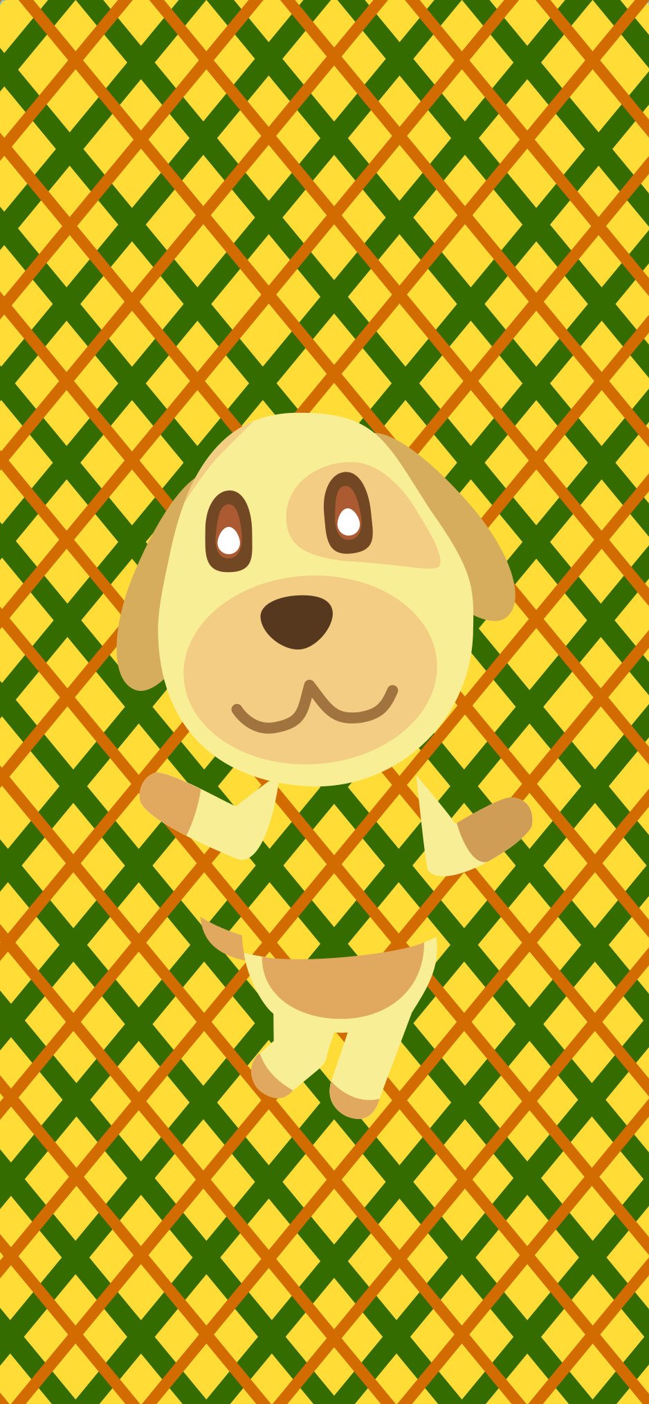Goldie wallpaper I made, It has the dimension for the iPhone X but you can adjust it to other phones: AnimalCrossing