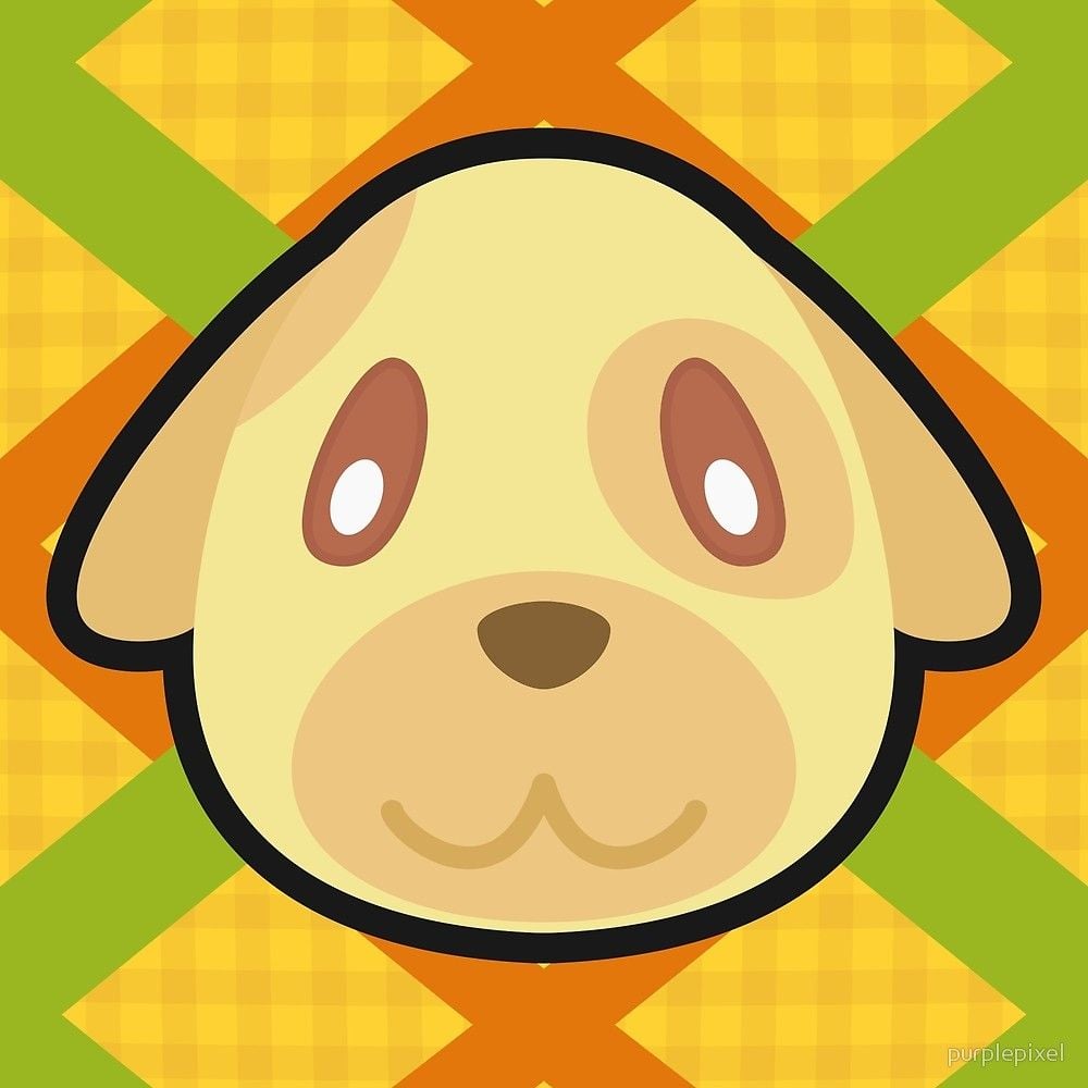GOLDIE ANIMAL CROSSING by purplepixel. Animal crossing, Animales bonitos, Poster