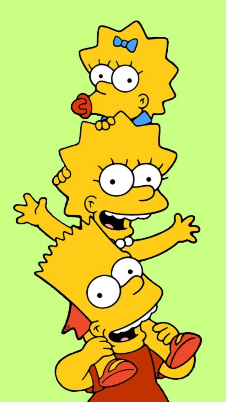 Wallpaper The simpsons, Christmas, Homer, Bart, Lisa, The Simpsons