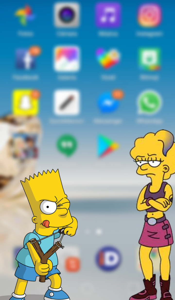 Lisa And Bart Wallpapers - Wallpaper Cave