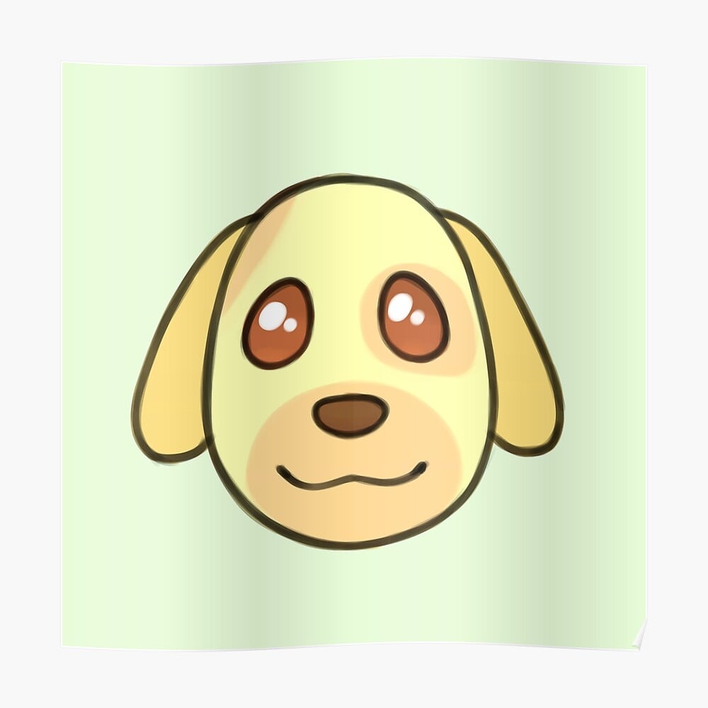 Animal Crossing Goldie Mask