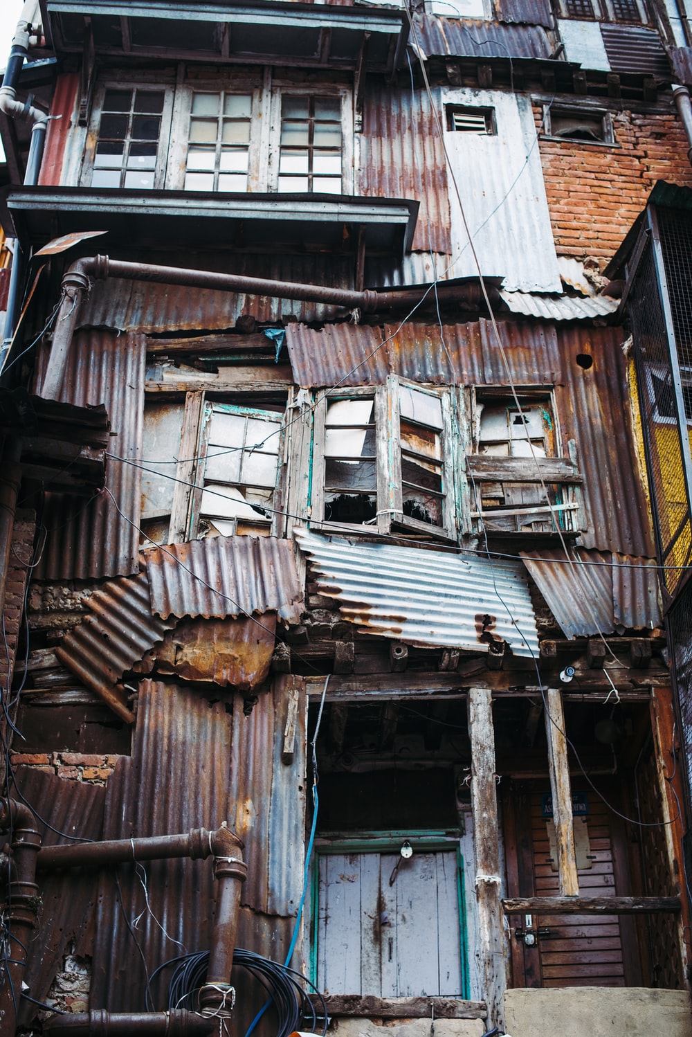 Broken House Picture. Download Free Image