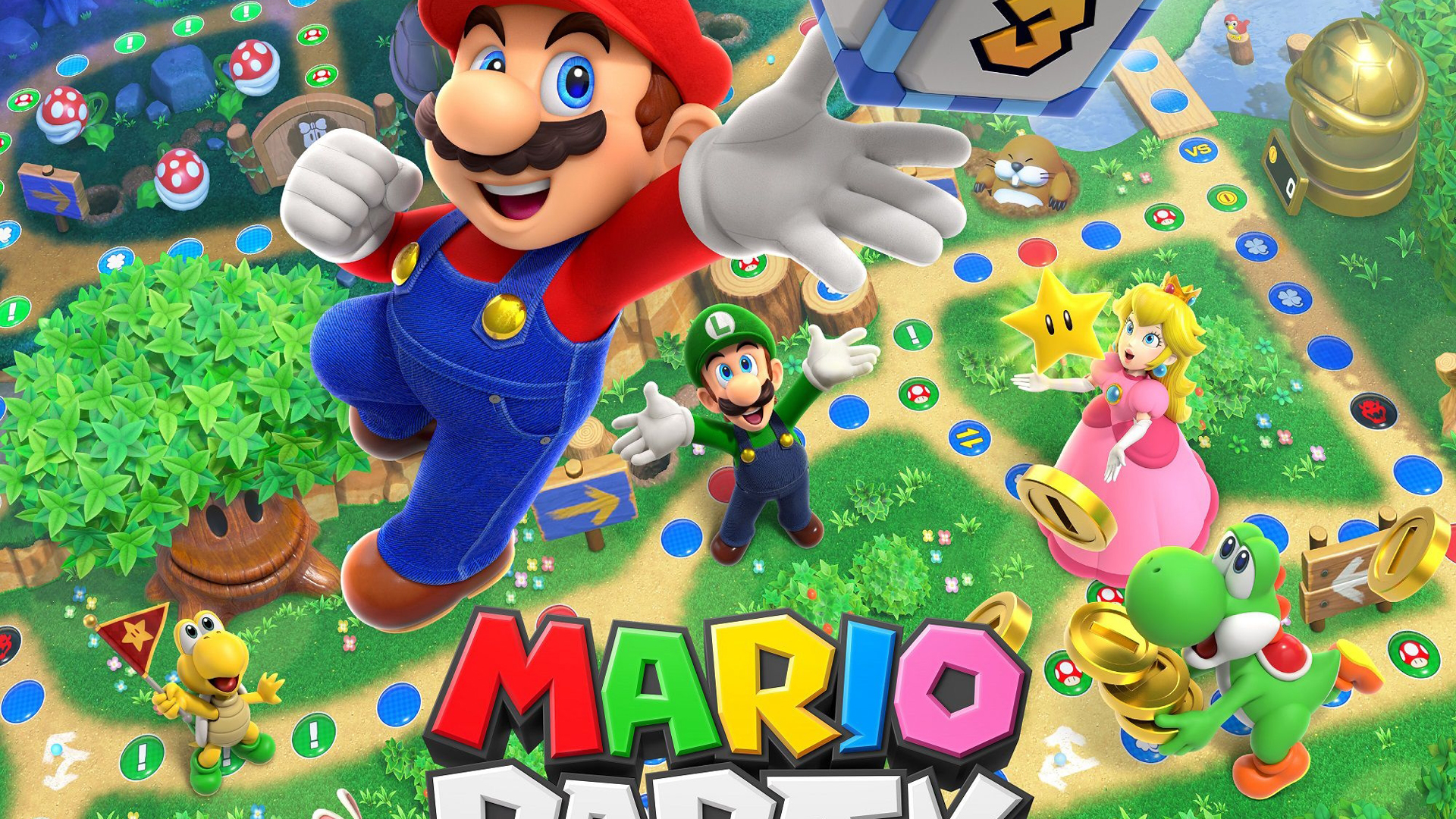 Super Mario Party luigyh mario nintendo super mario galaxy video  games HD wallpaper  Peakpx