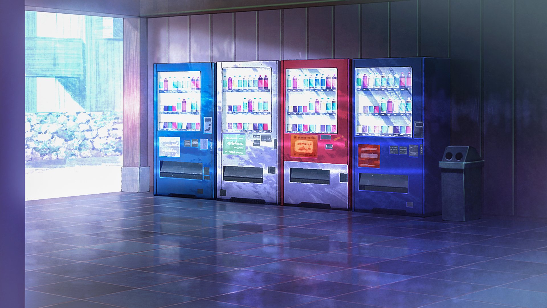 Anime Vending Machines  Anime scenery Aesthetic anime 90s anime