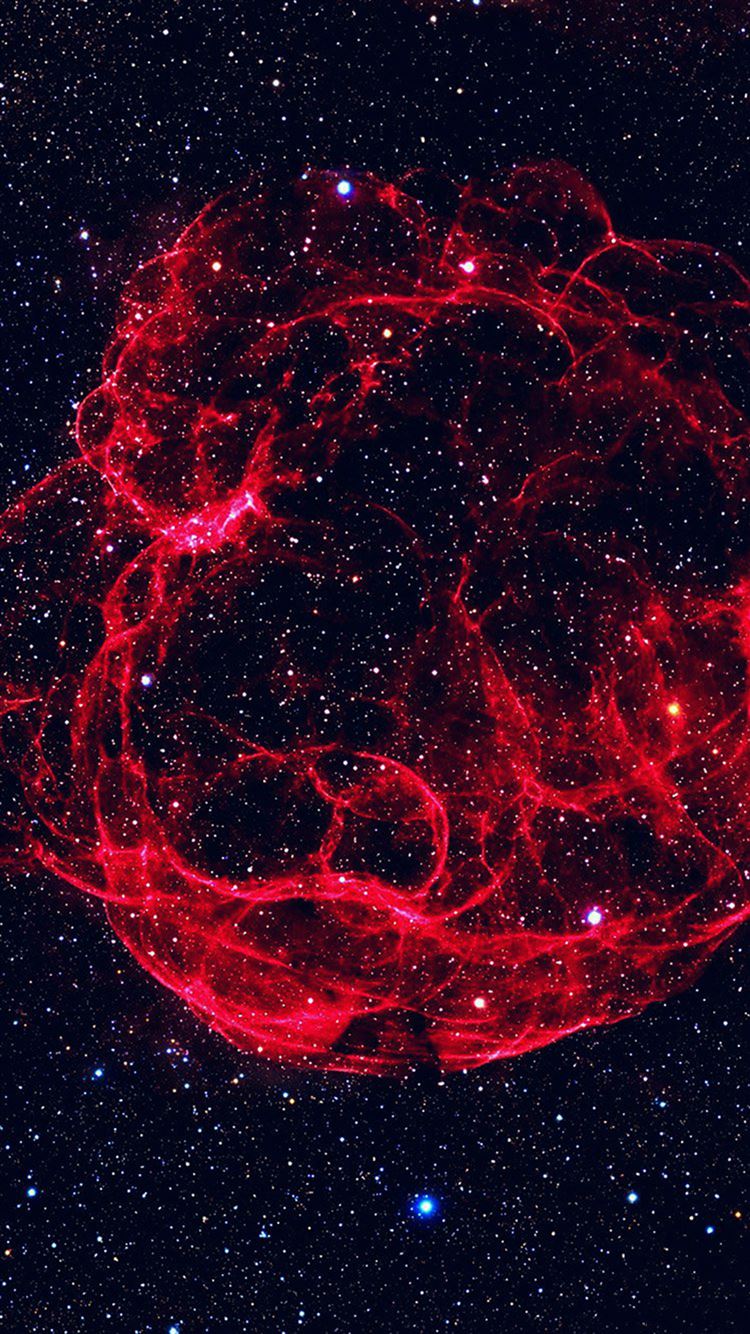 Space Red Blue Bigbang Star Art Nature iPhone 8 Wallpaper Free Download
