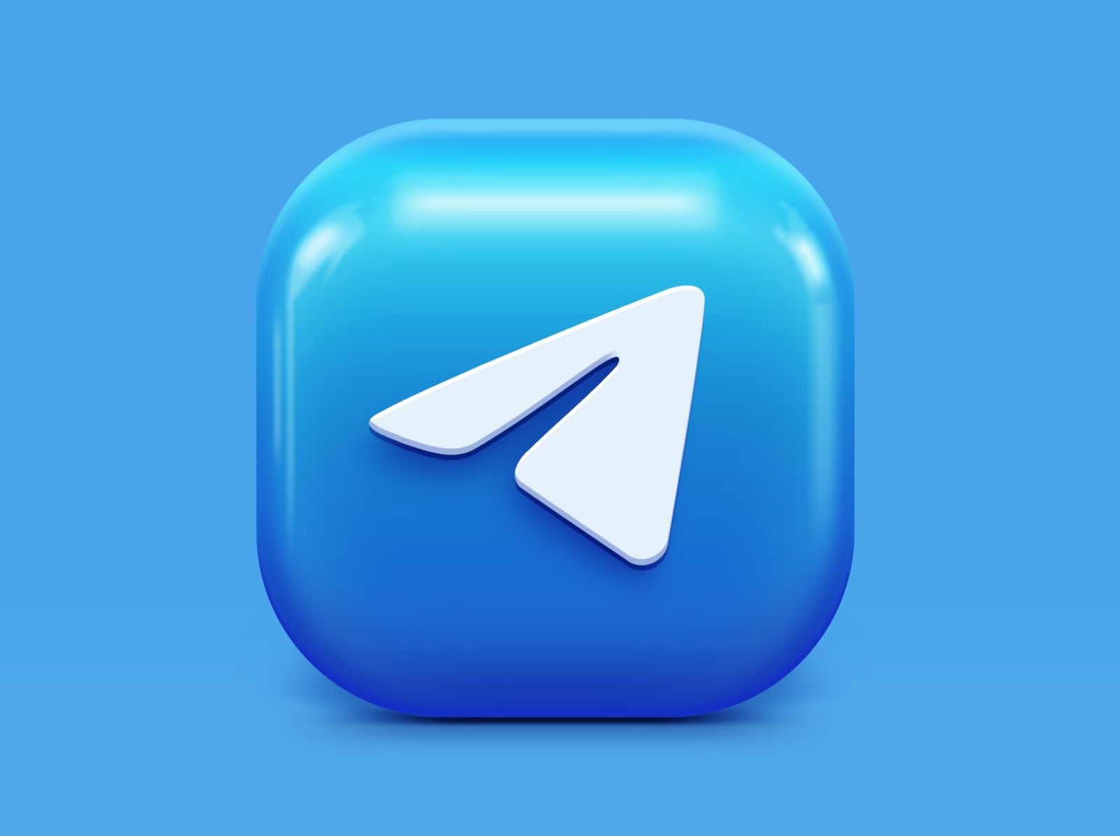 icon telegram. Mobile app design inspiration, App design inspiration, App icon design