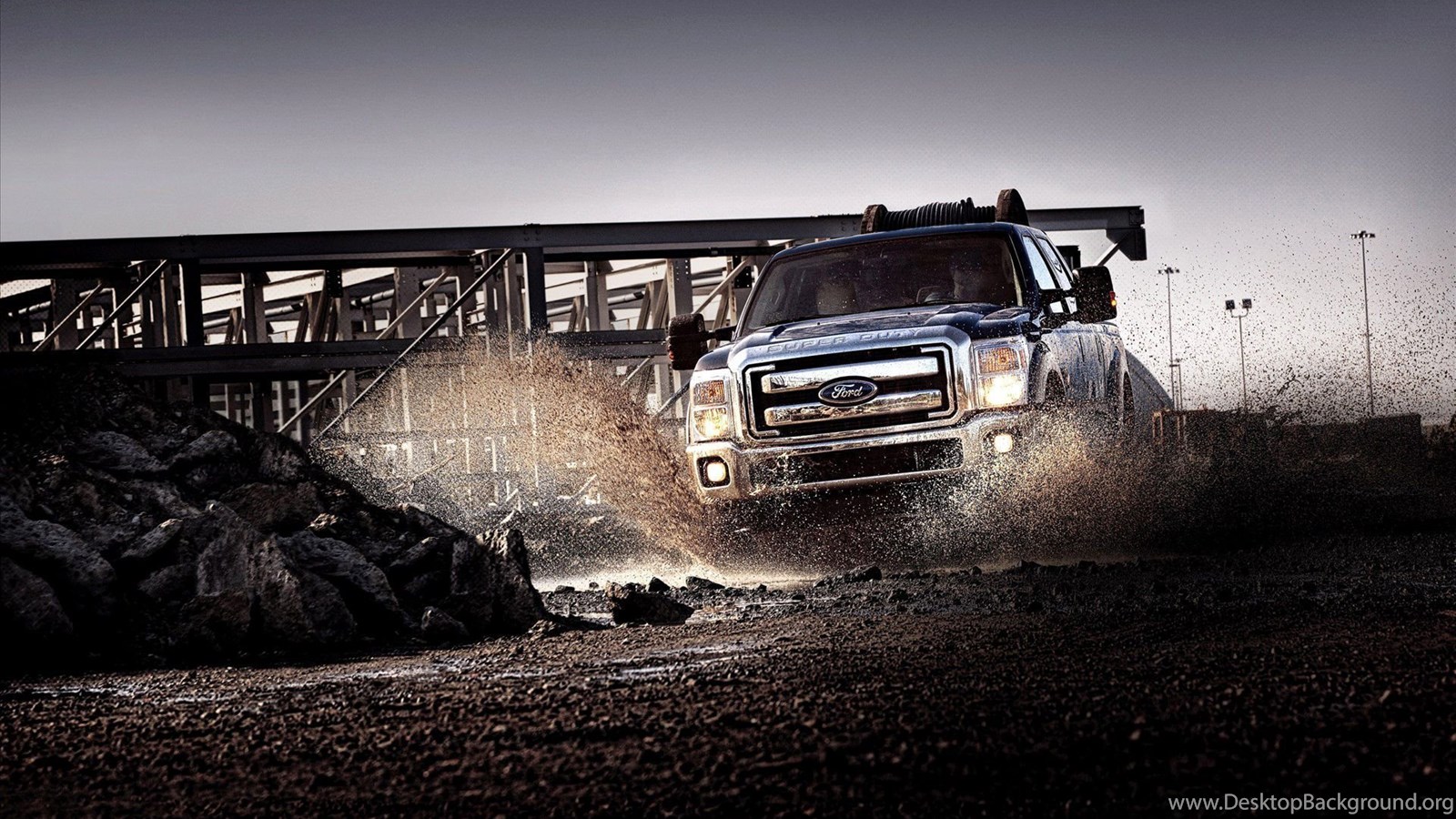 Ford Truck Mudding Wallpaper Image Desktop Background