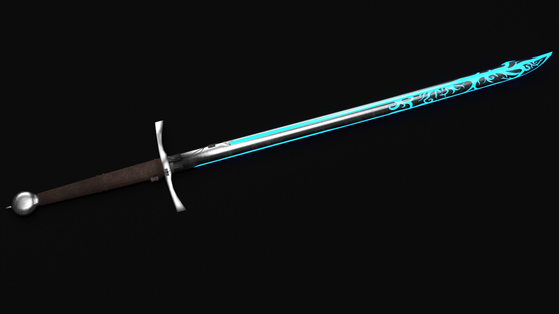 Neon sword & Dancer sword, Robin Strömqvist