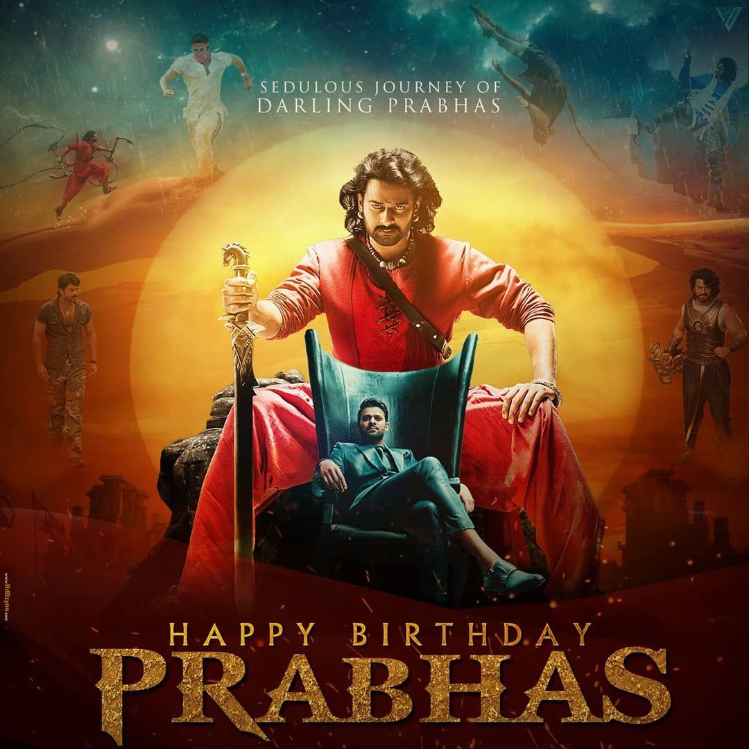 Here Is The Common Dp For #Prabhas Birthday For 2k19