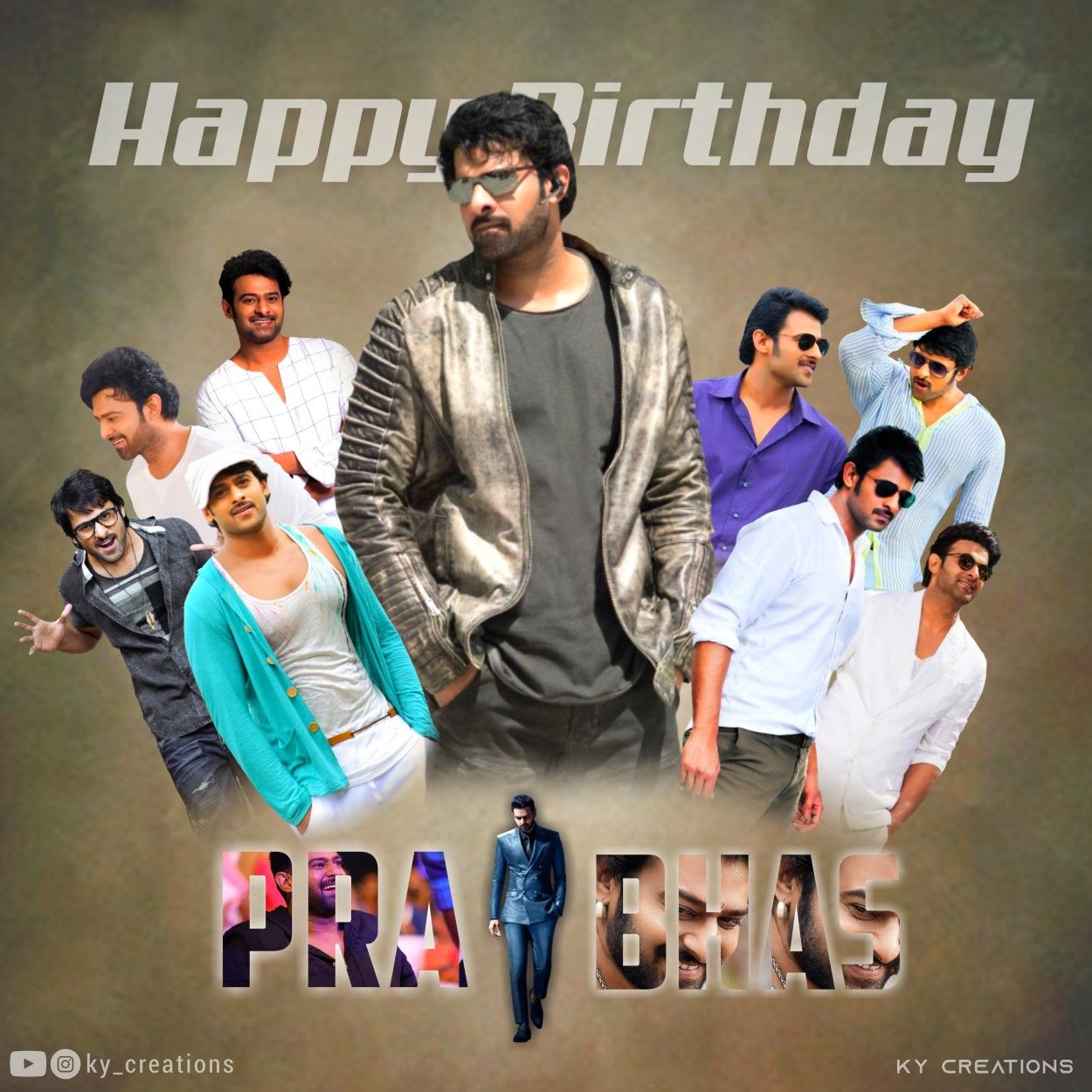 Prabhas Birthday Wallpapers Wallpaper Cave