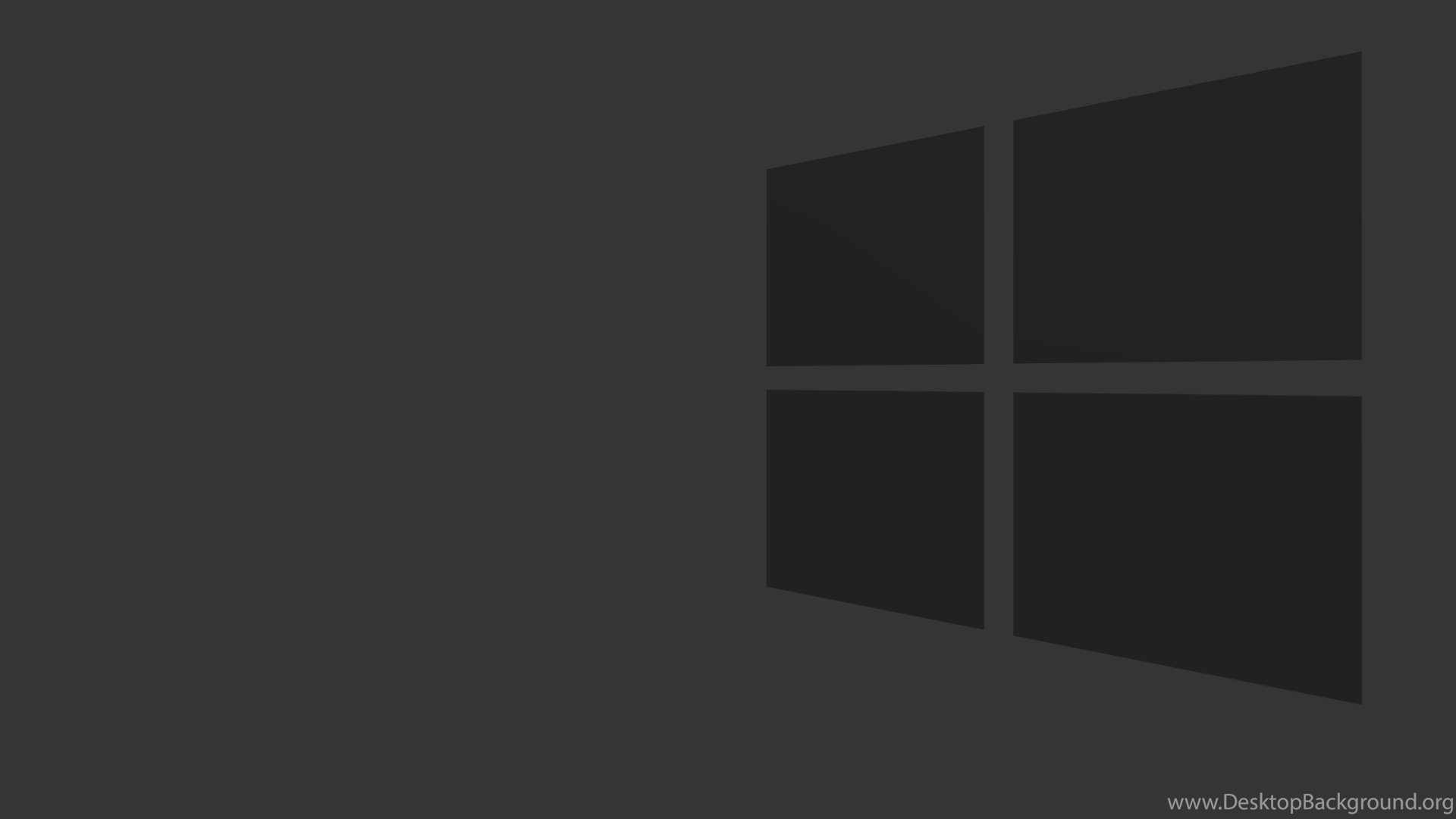 Microsoft Windows Windows 8 Logo Gray Dark HD Wallpaper, Desktop. Desktop Background