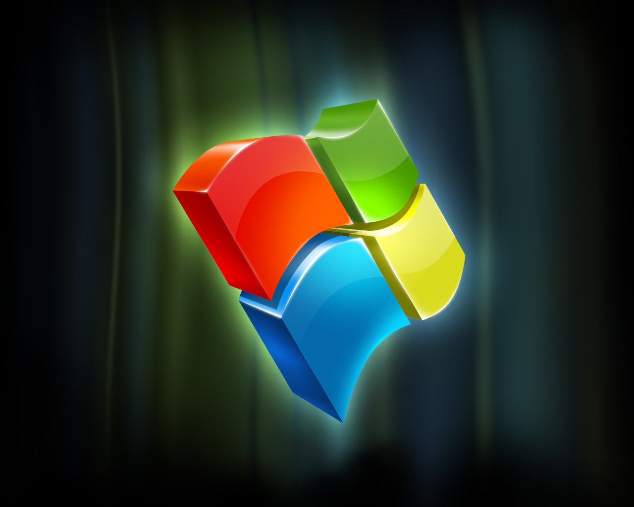 Microsoft windows 3D wallpaper