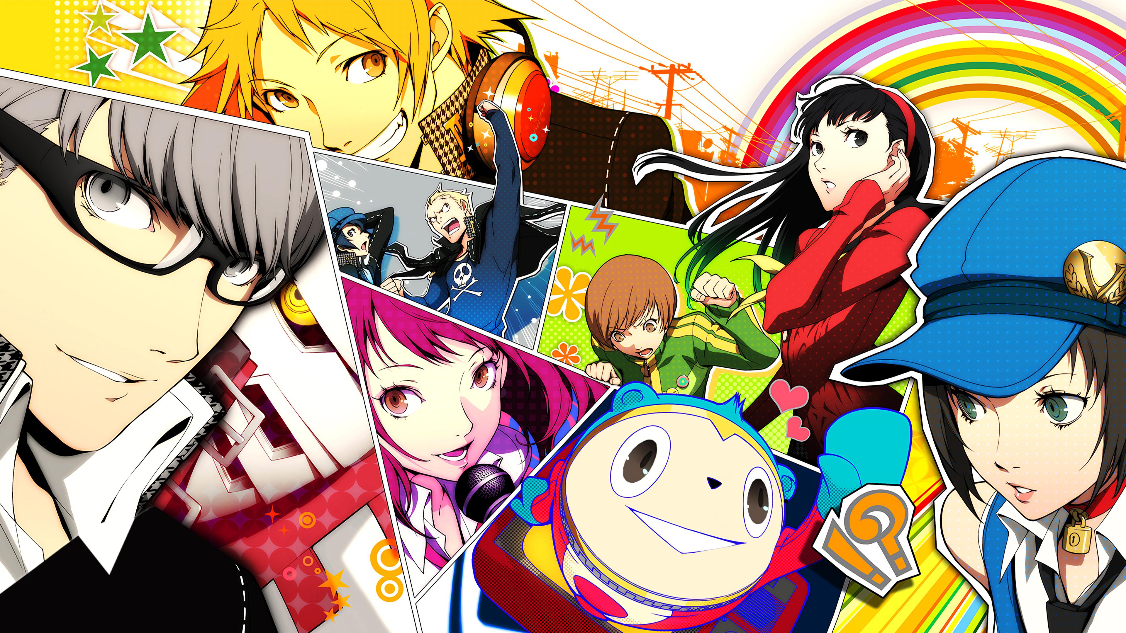 Persona 4 Golden 4k Wallpaper: PERSoNA