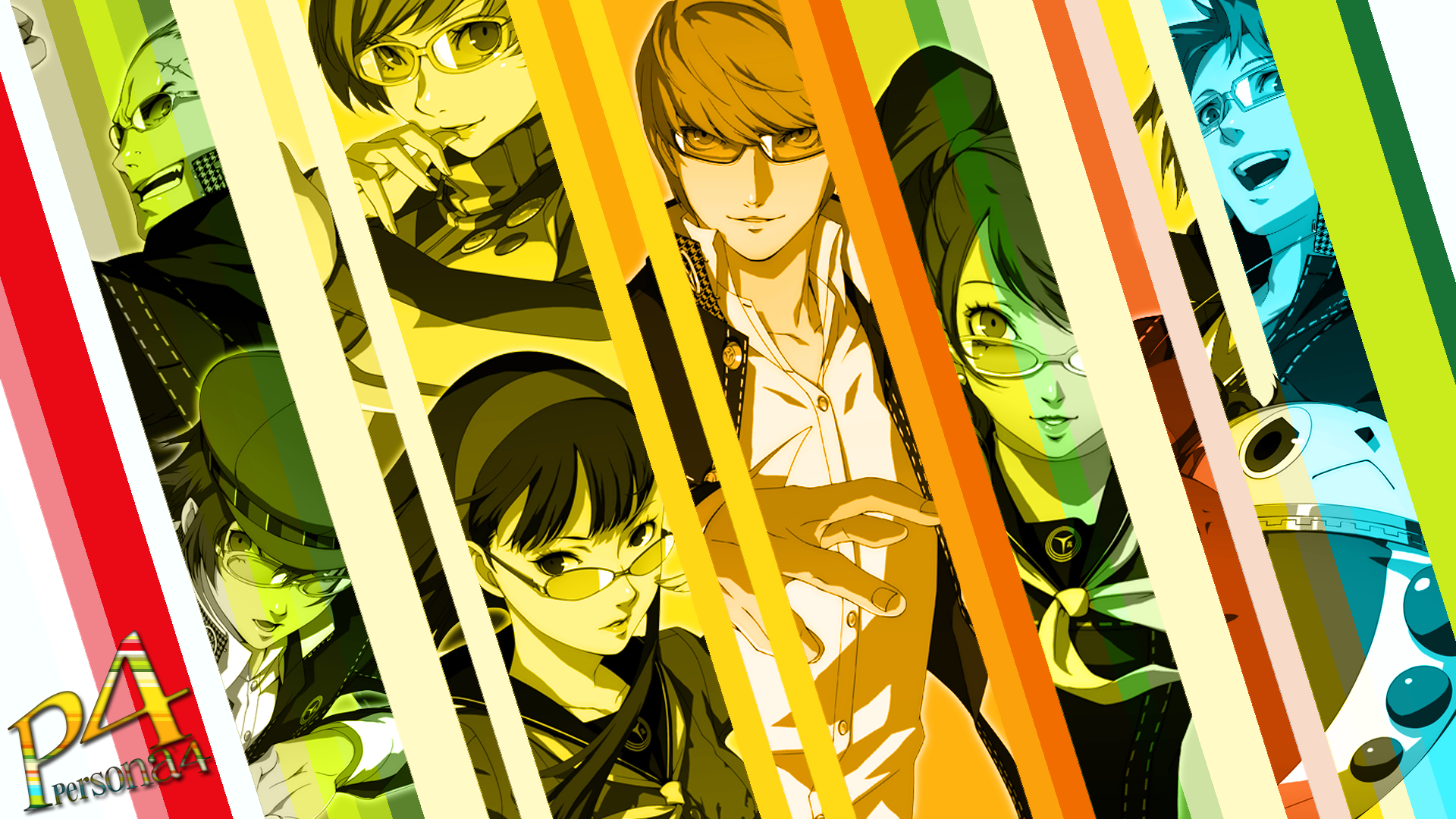 Wallpaper, Persona Persona 4 Arena, anime 1920x1080