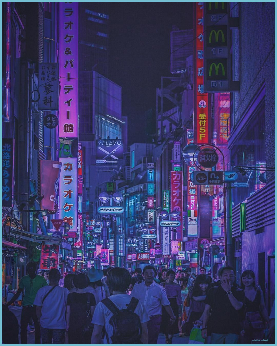 Anime Tokyo Nachtästhetik Tokyo Tapete Tokyo Wallpaper