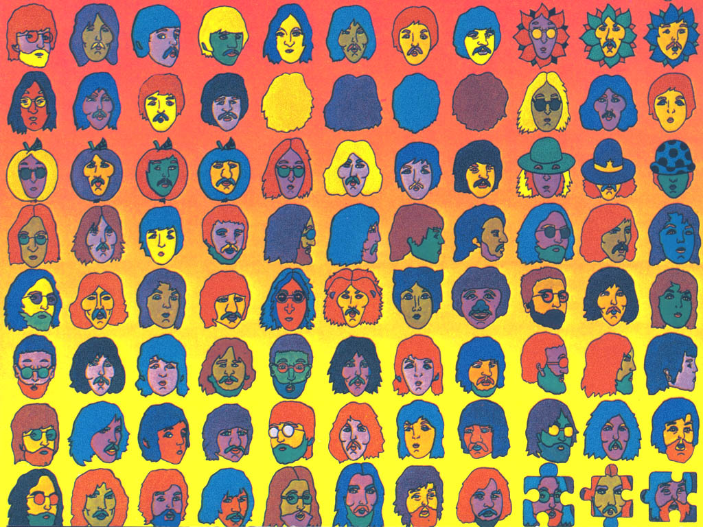The Beatles Wallpaper Hippie HD Wallpaper