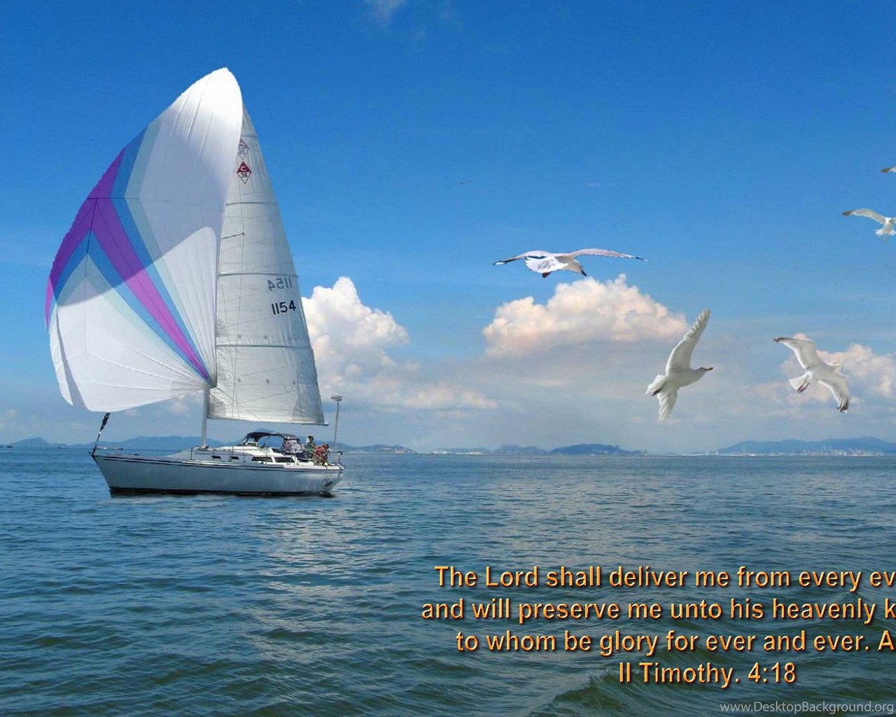 Bible Verses Sailing Wallpaper « Christian Wallpaper Desktop Background