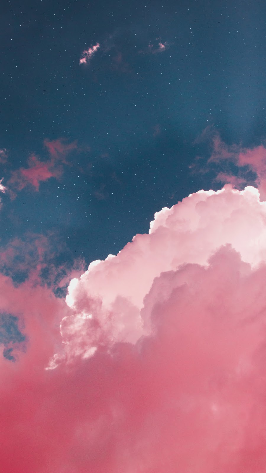 Aesthetic Pink Clouds Wallpaper and HD Background free download on PicGaGa