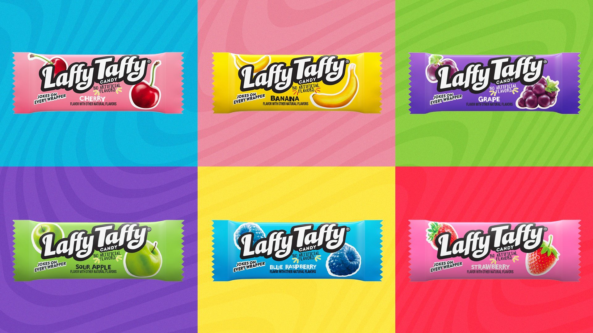 Laffy Taffy For Grape? Find Banana A Peel Ing? Laffy Taffy Minis Come In Six Fruity Flavors And Have A Joke On Every Wrapper!