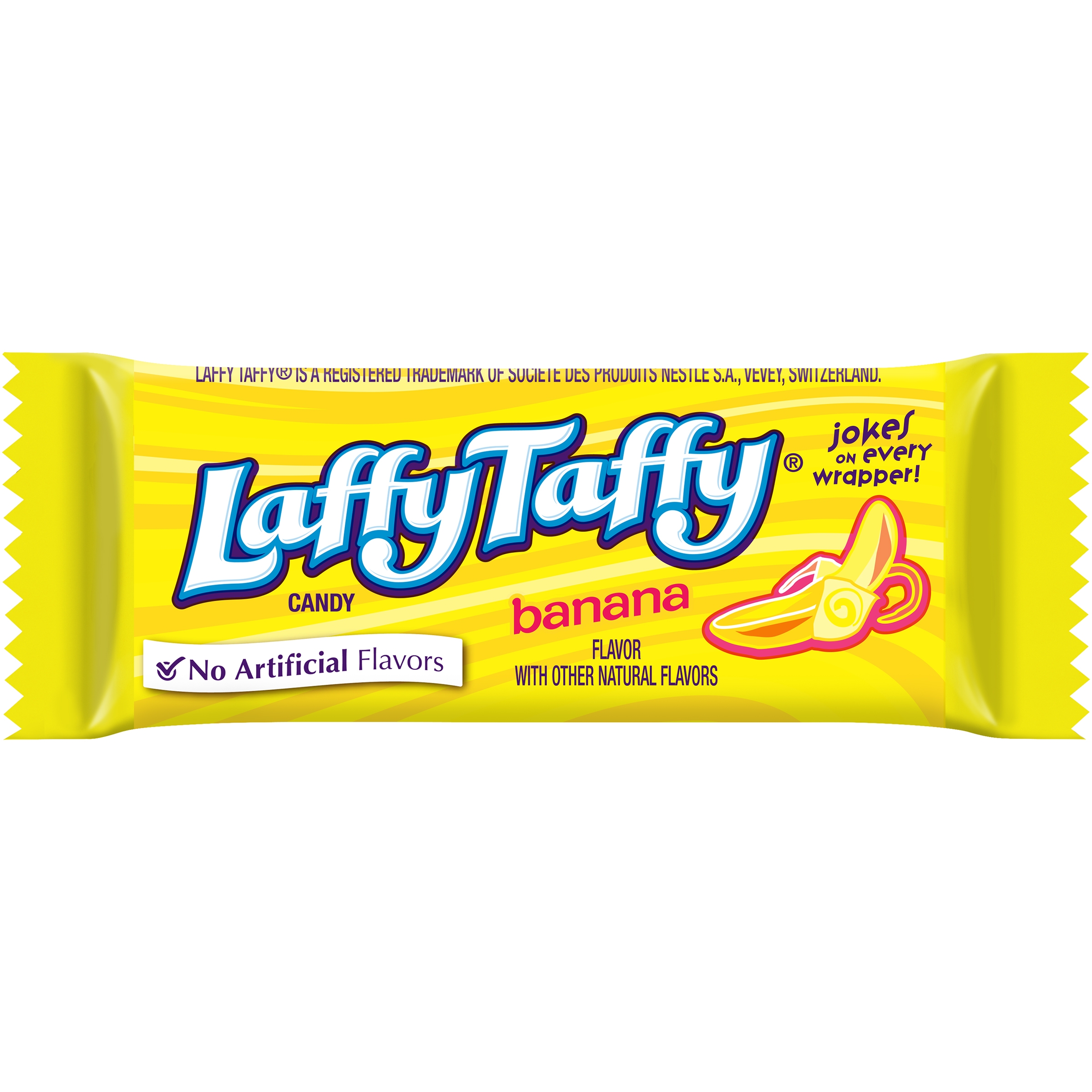 Laffy Taffy, Banana Candy 0.34 Oz Wrapper