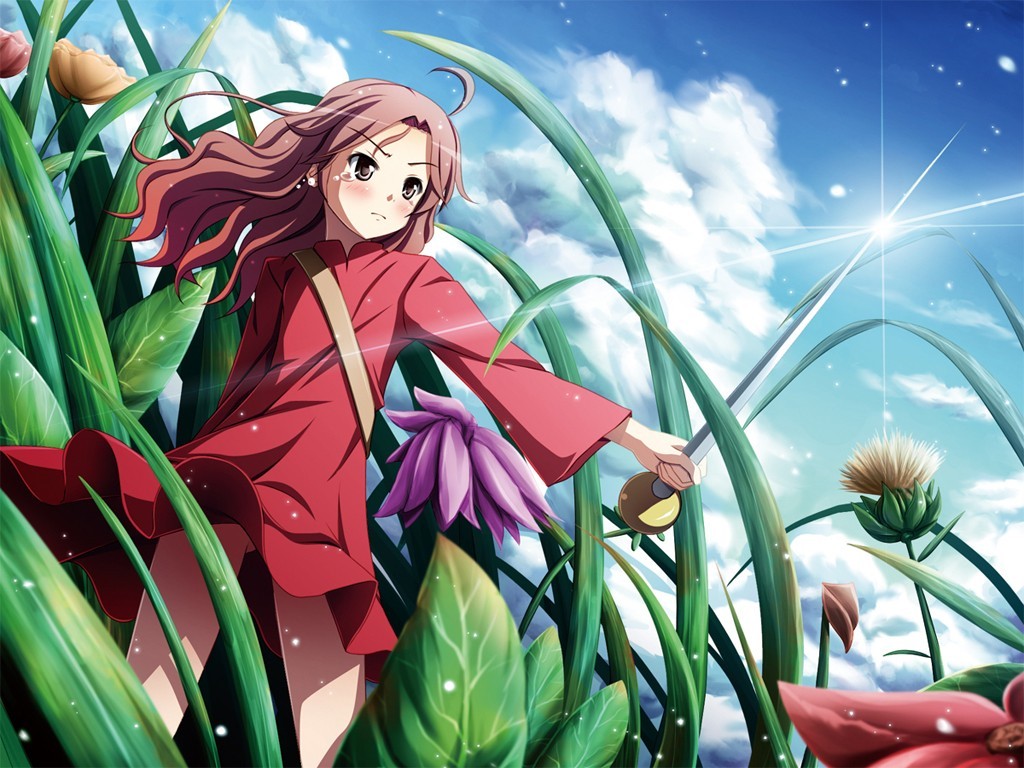 Wallpaper, illustration, anime girls, Studio Ghibli, Karigurashi no Arrietty, jungle, flower, screenshot, computer wallpaper 1024x768
