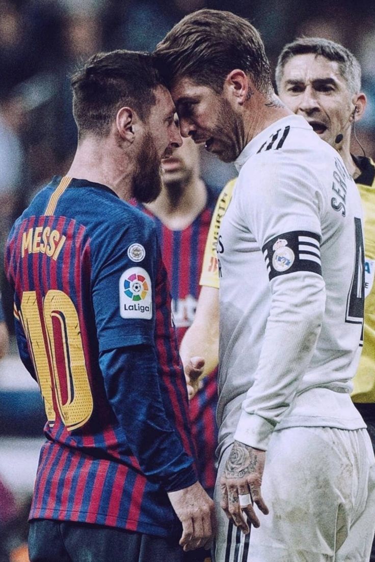 Messi Vs Sergio Ramos. Messi vs, Barcelona vs real madrid, Real madrid wallpaper