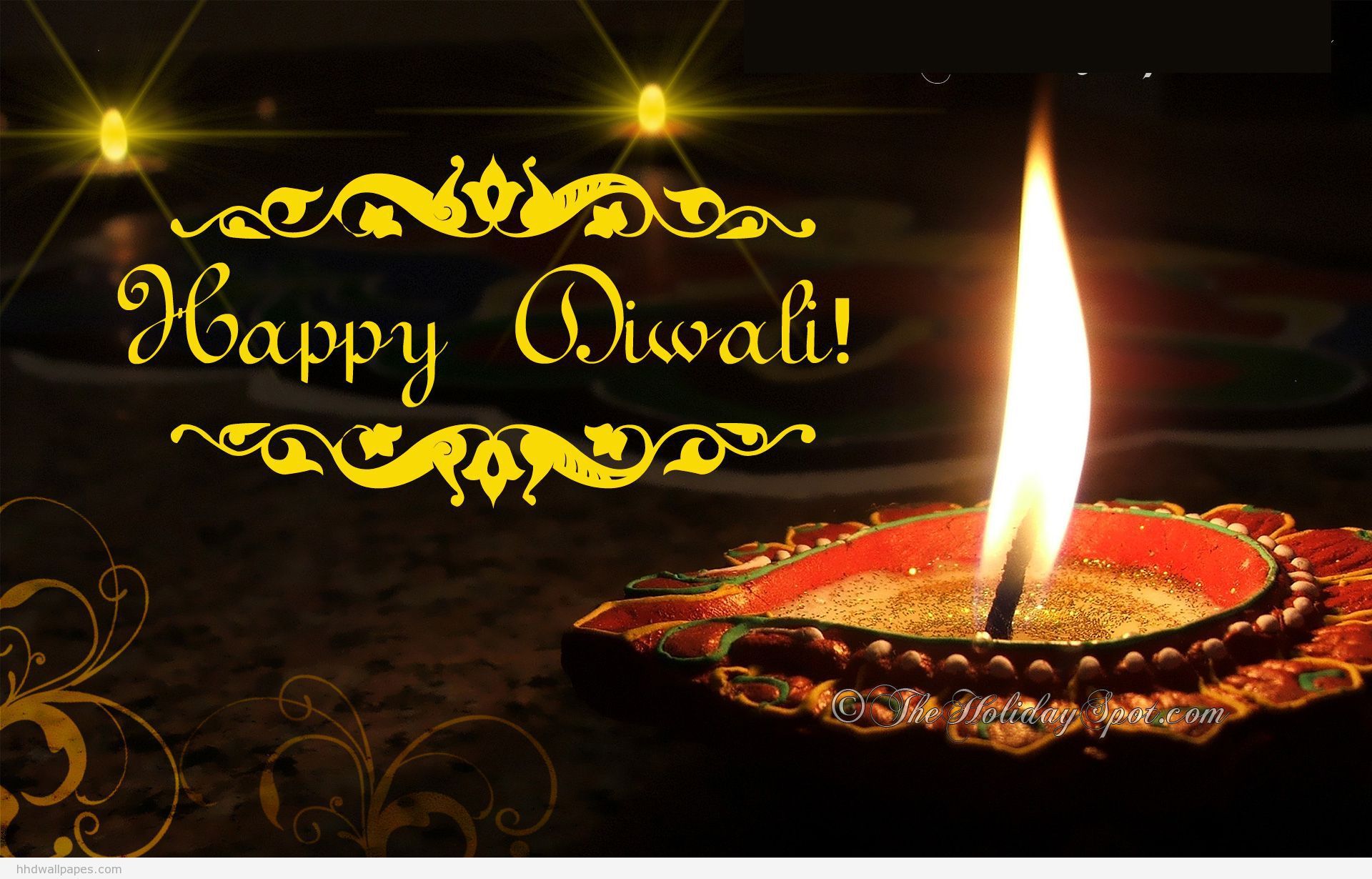 Happy Diwali 2020 HD Wallpaper 3D October 2021