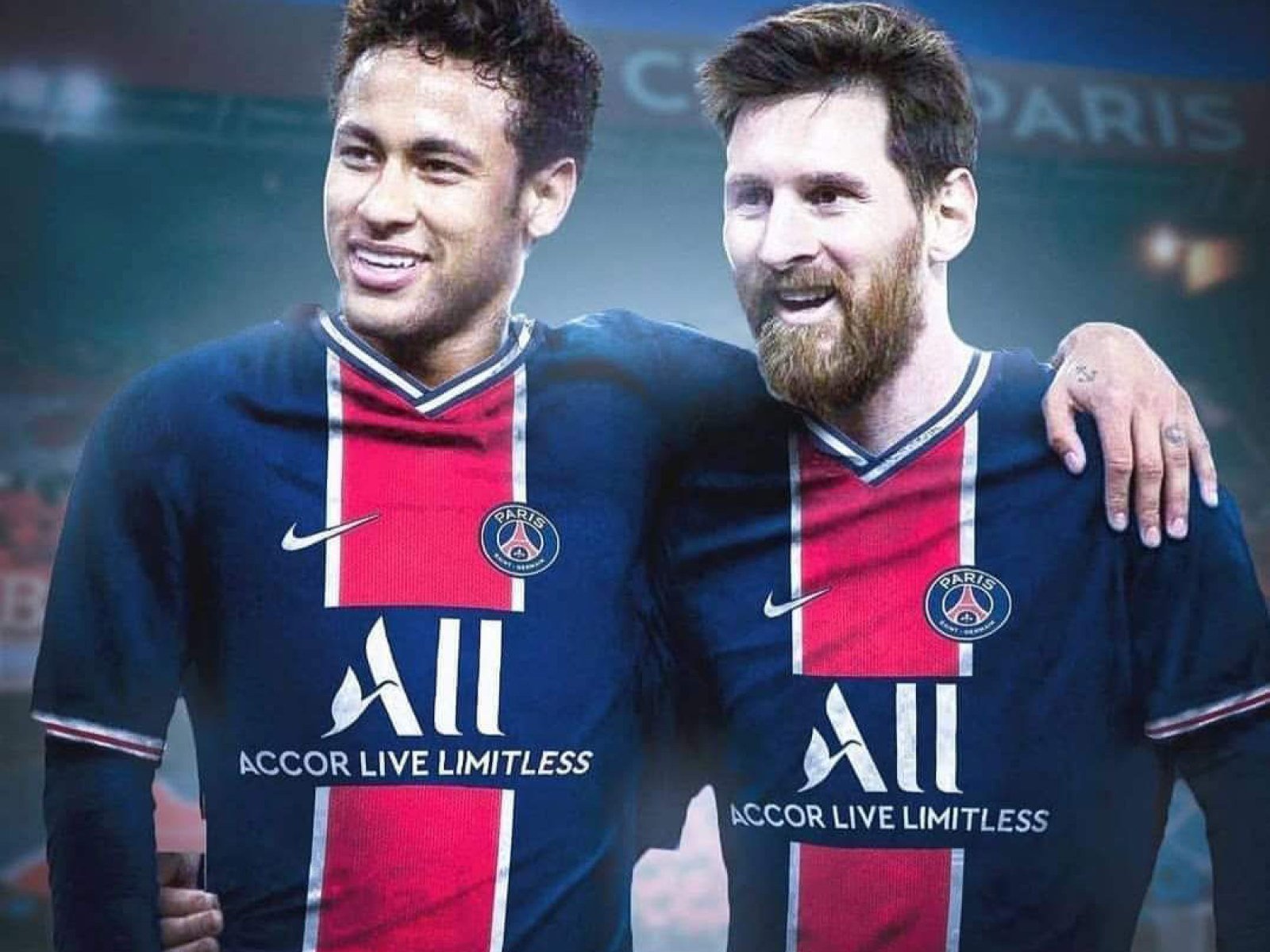 Messi PSG Neymar Wallpaper • Wallpaper For You HD Wallpaper For Desktop & Mobile