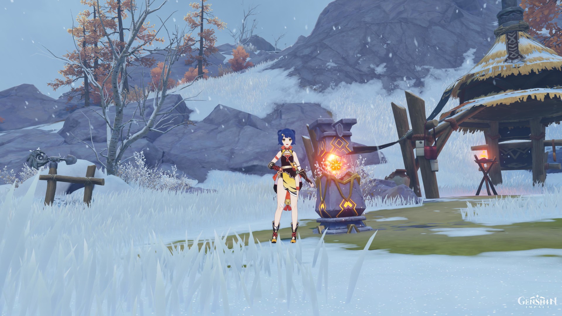 Genshin Impact Winter Wallpapers Wallpaper Cave