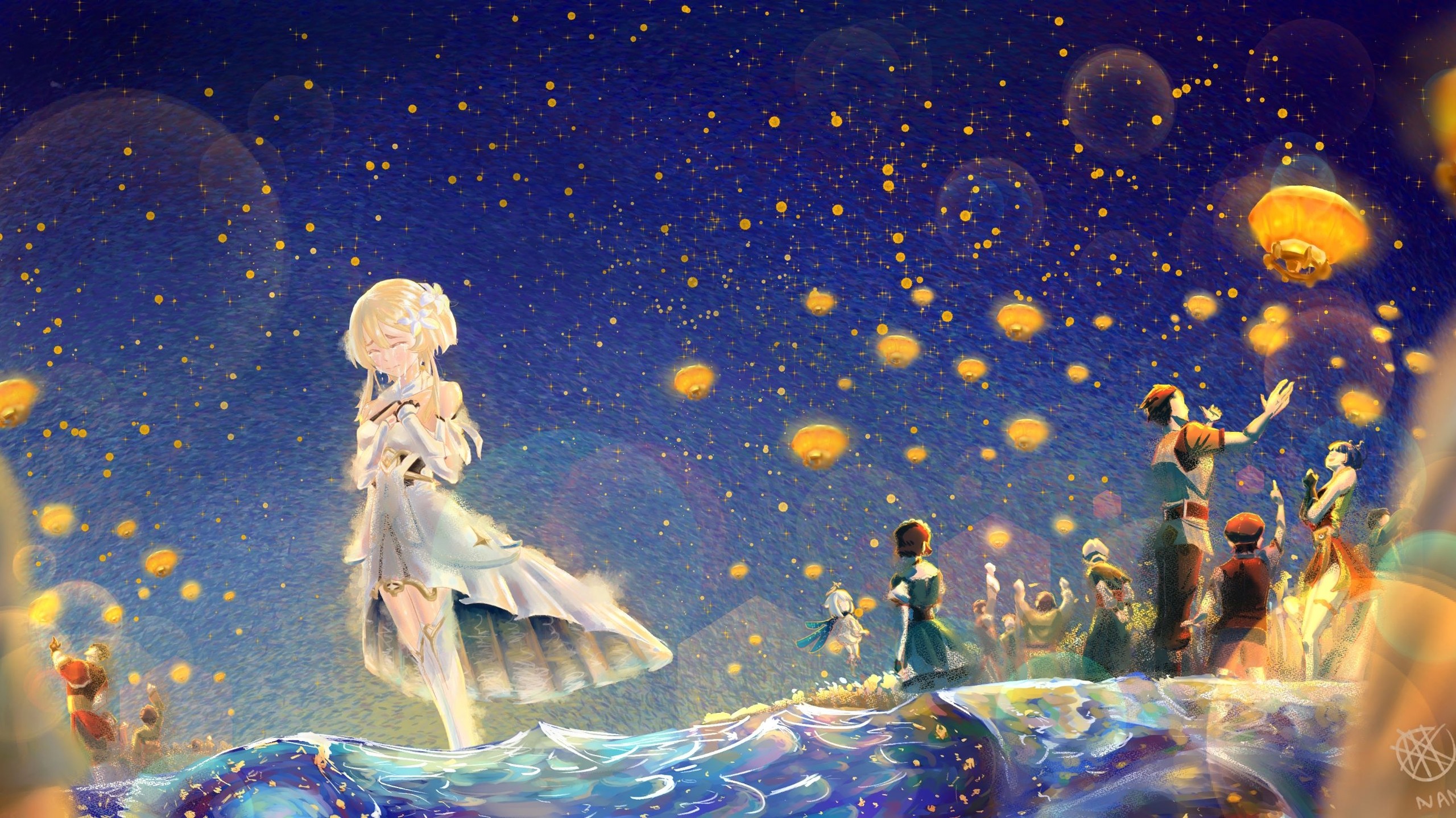 Lumine HD Genshin Impact Wallpaper