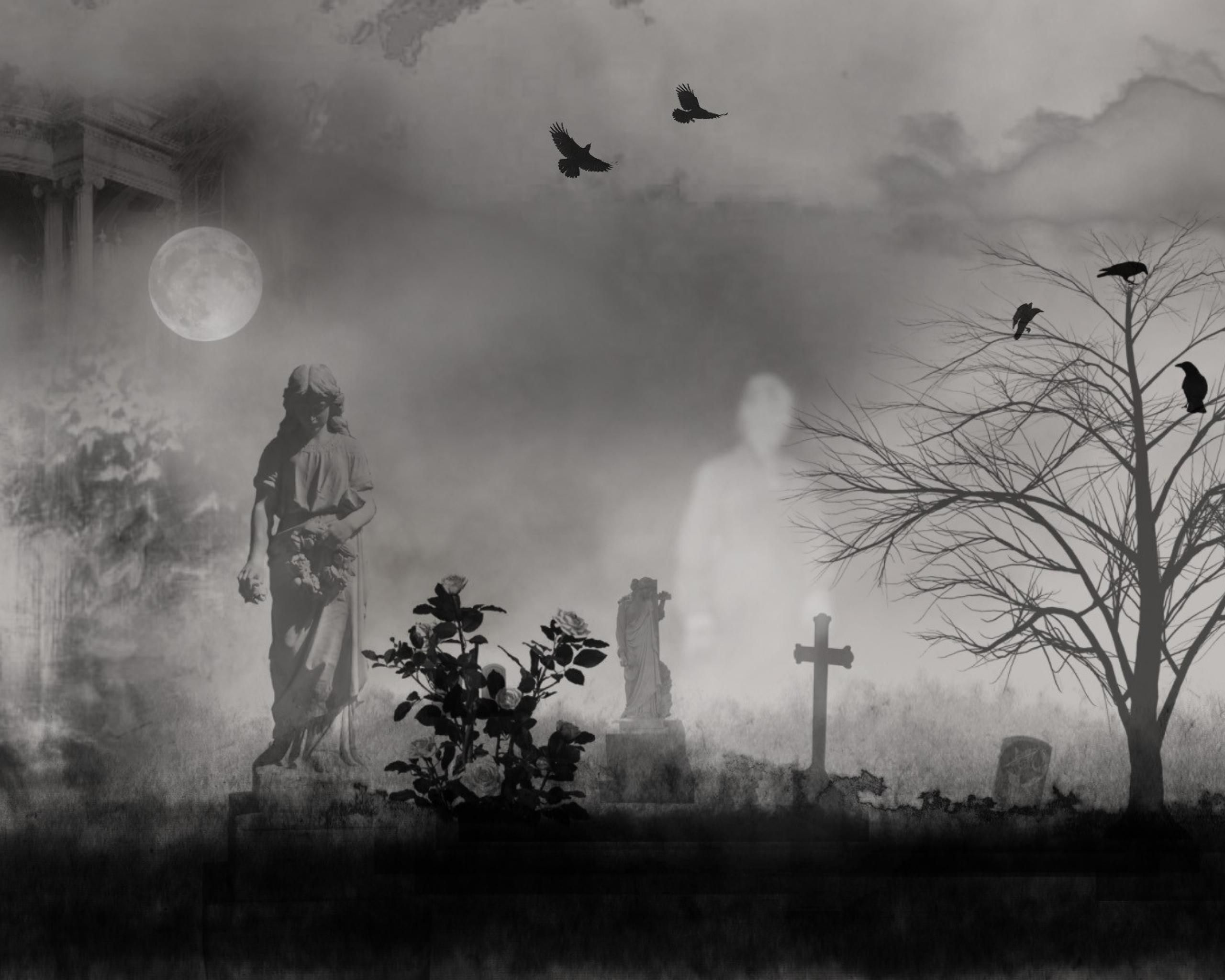 Gothic Graveyard Wallpapers.