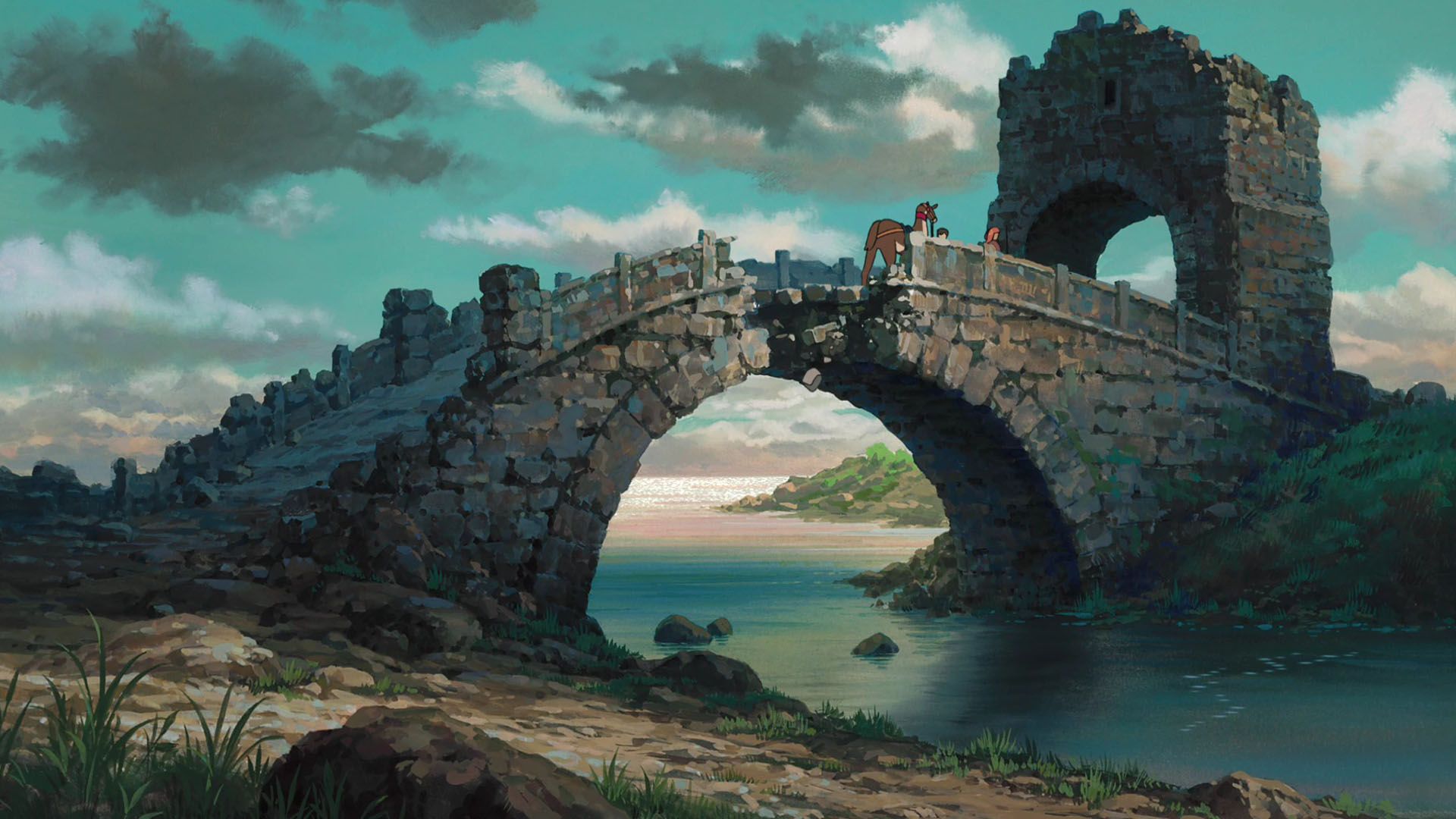 Tales from earthsea, Studio ghibli background, Fantasy landscape