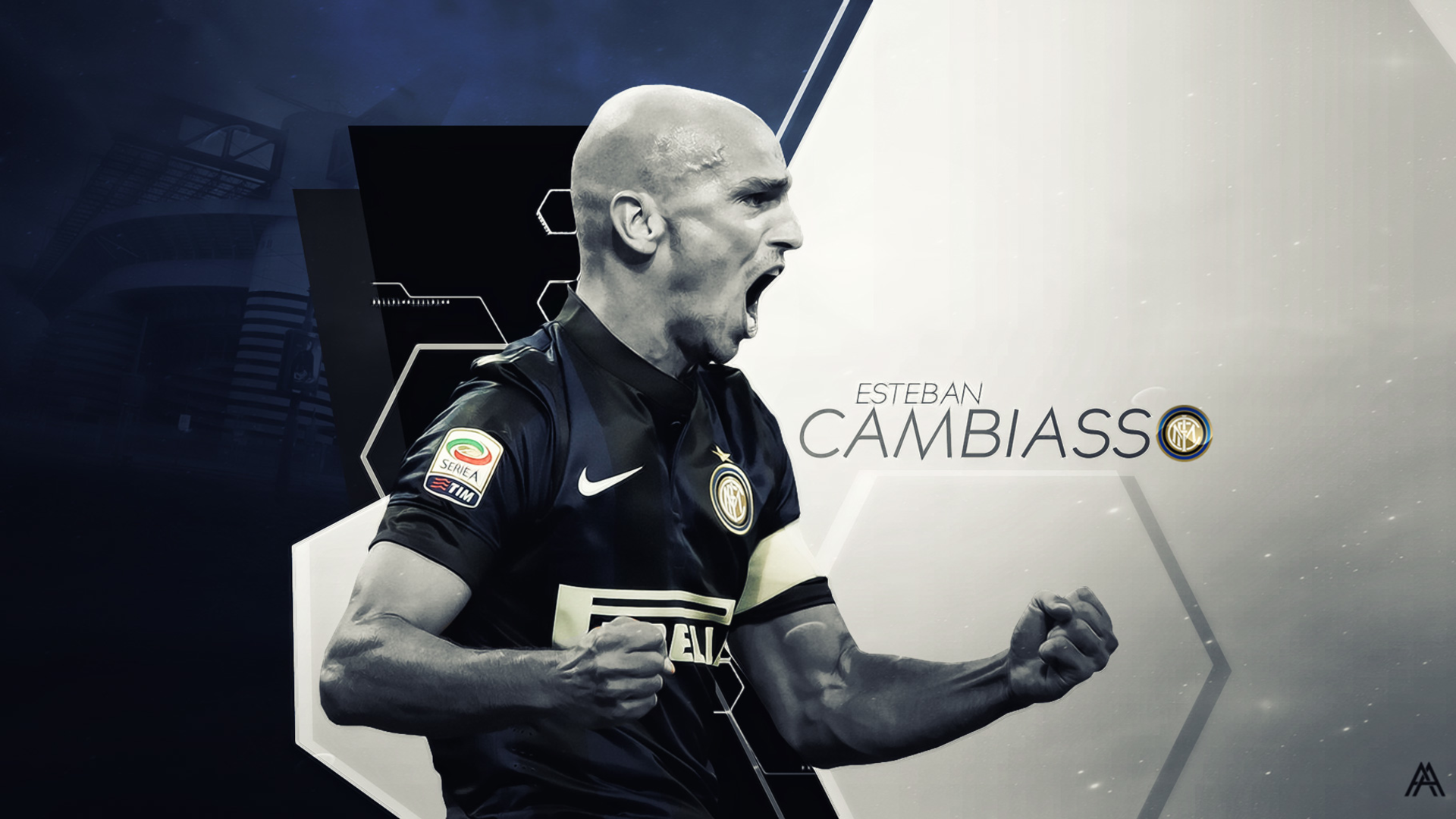 Esteban Cambiasso HD Wallpaper