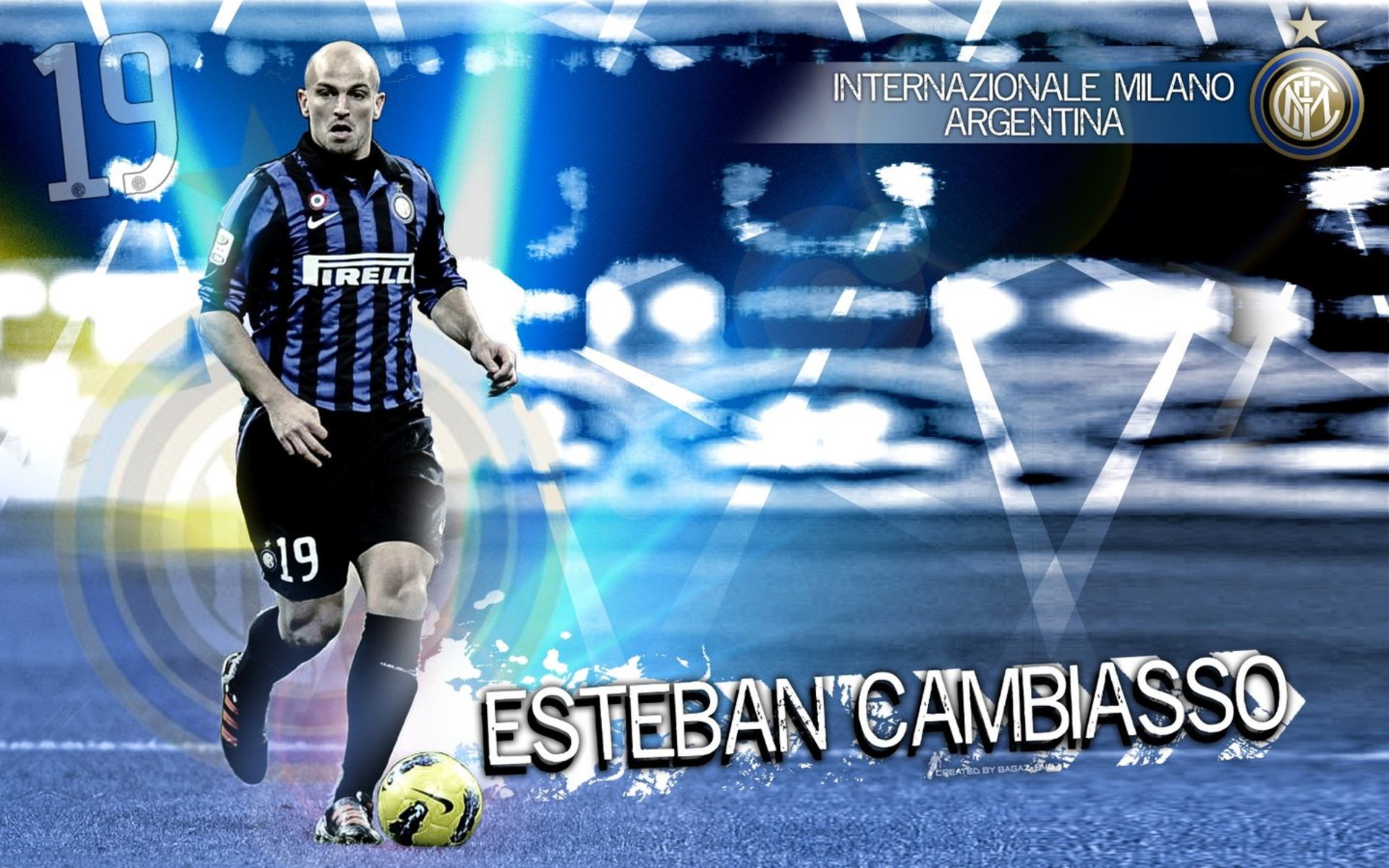 Esteban Cambiasso HD Wallpaper