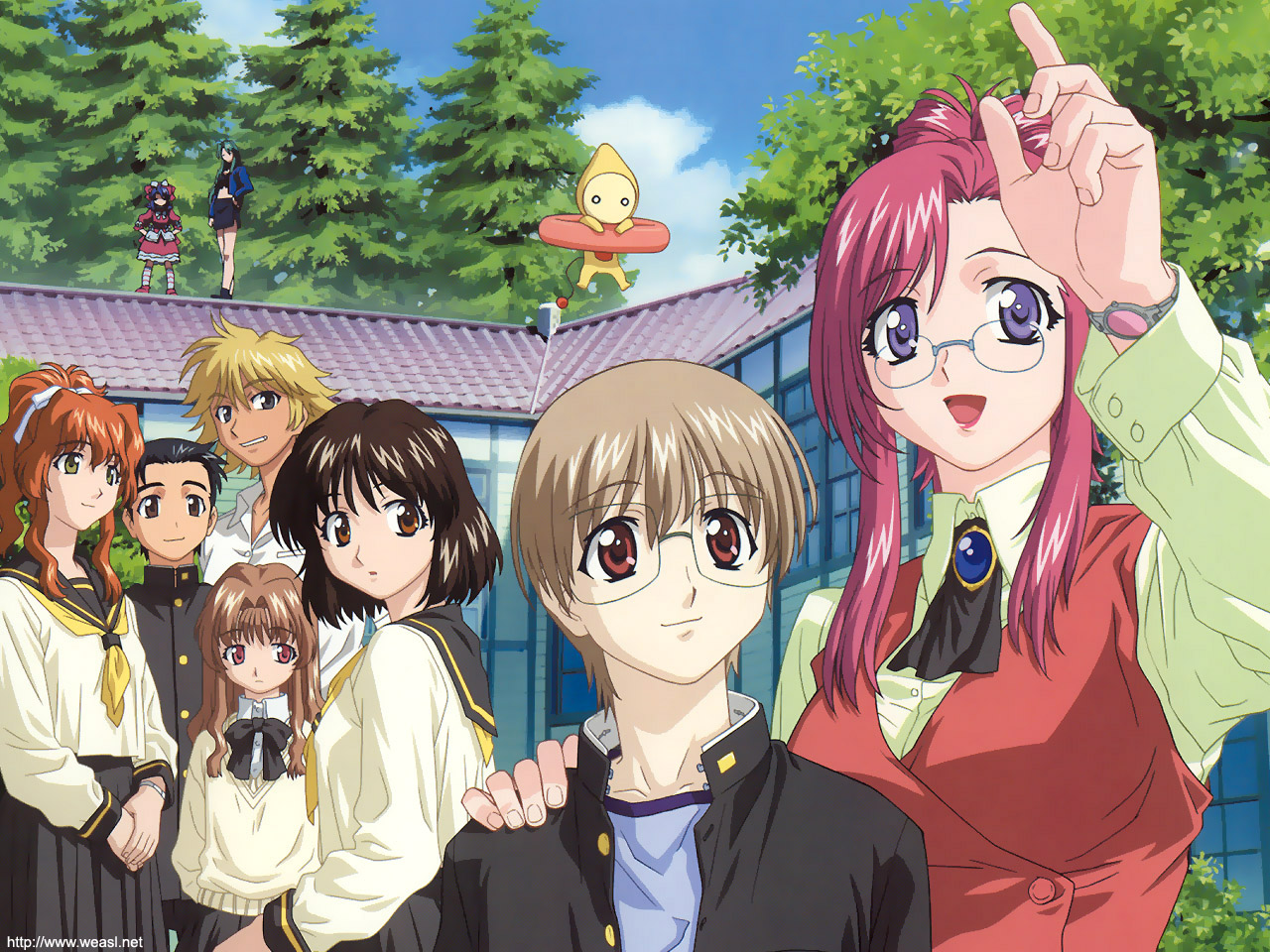 Onegai Teacher, Wallpaper Anime Image Board